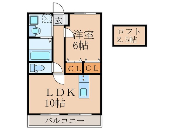 セレクトK　A棟の物件間取画像